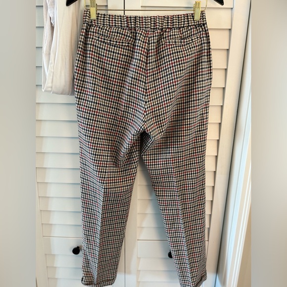 Vilagallo Women’s Multicolor Checkered Elastic Waist Pants Size 38 | 6 - Picture 6 of 9